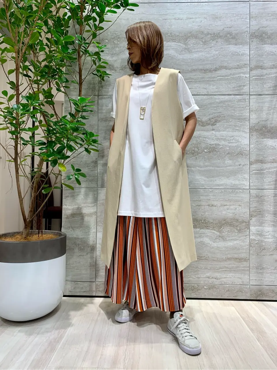 自由区 Ishii コーディネート画像