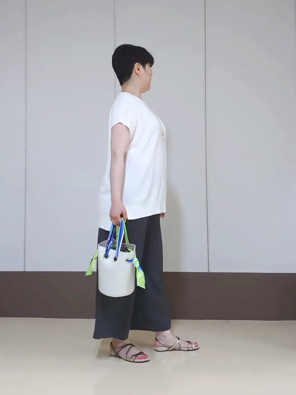 自由区 田中 コーディネート画像