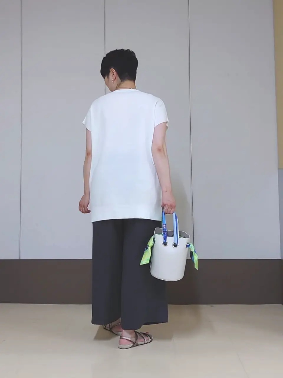 自由区 田中 コーディネート画像