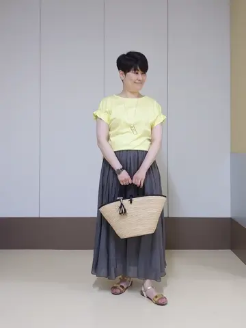 自由区 田中 コーディネート画像