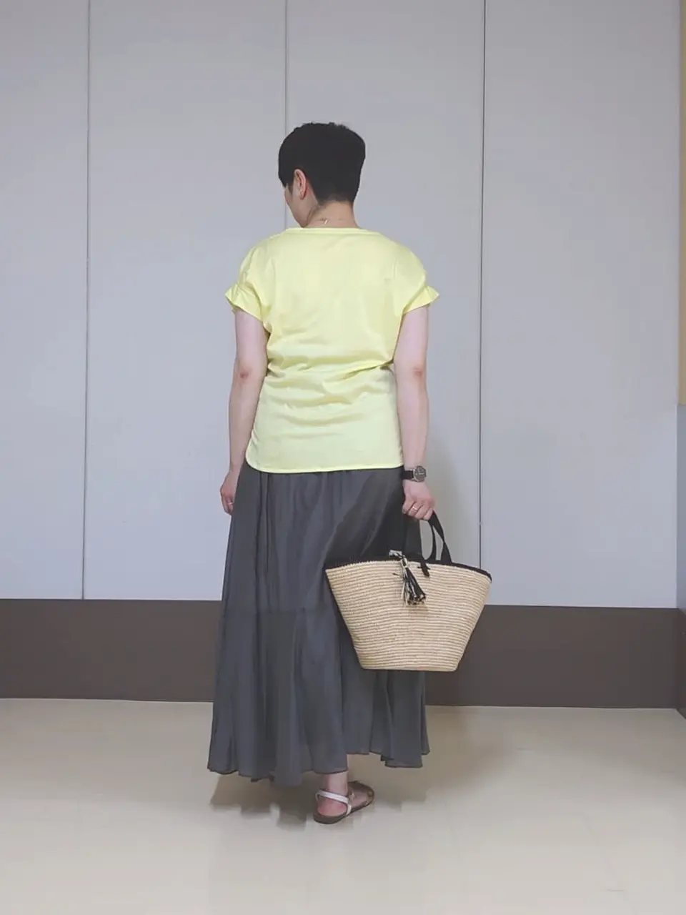 自由区 田中 コーディネート画像