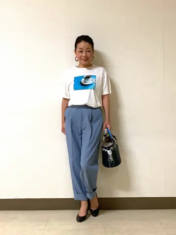 自由区 坂本 コーディネート画像