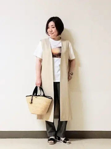 自由区 宇野 コーディネート画像