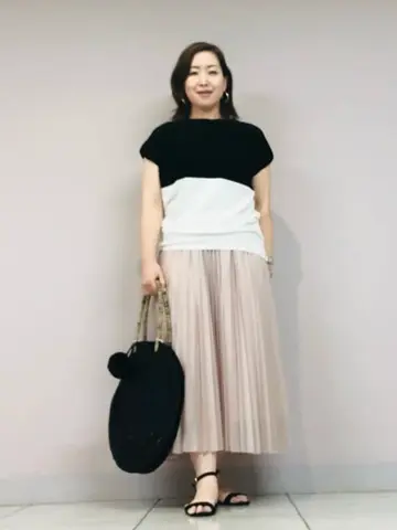 自由区 上島 コーディネート画像