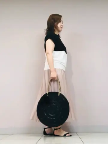 自由区 上島 コーディネート画像