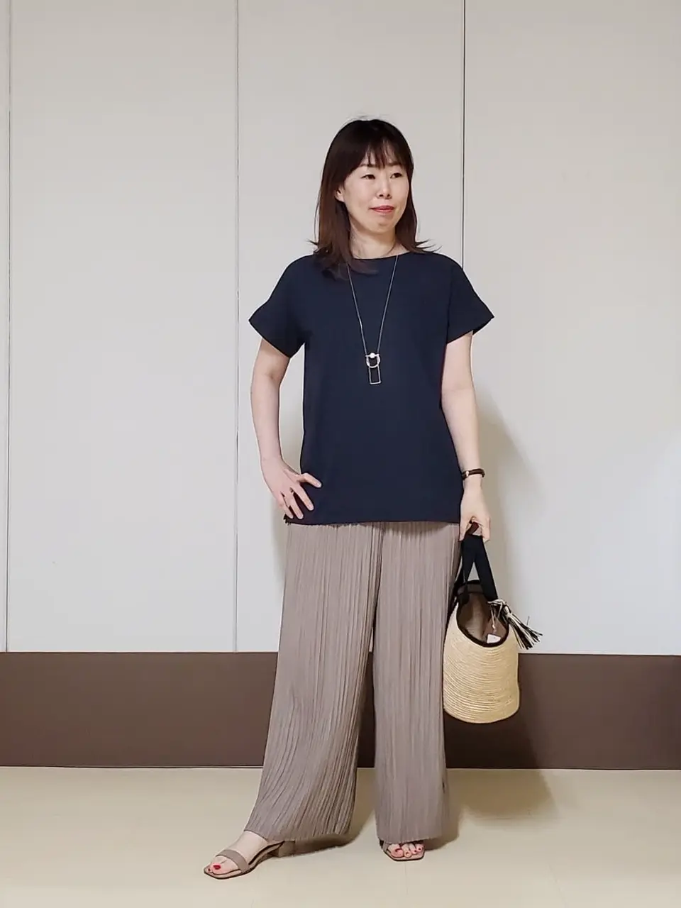 自由区 田辺 コーディネート画像