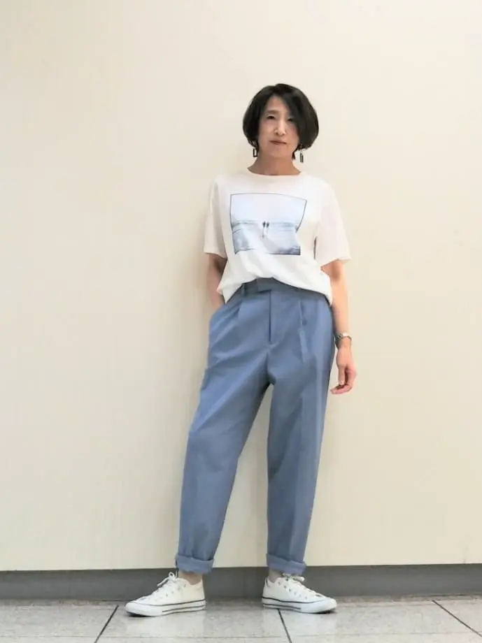 自由区 浅野 コーディネート画像