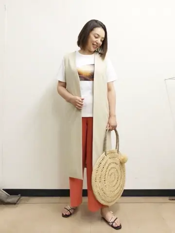 自由区 吉場 コーディネート画像