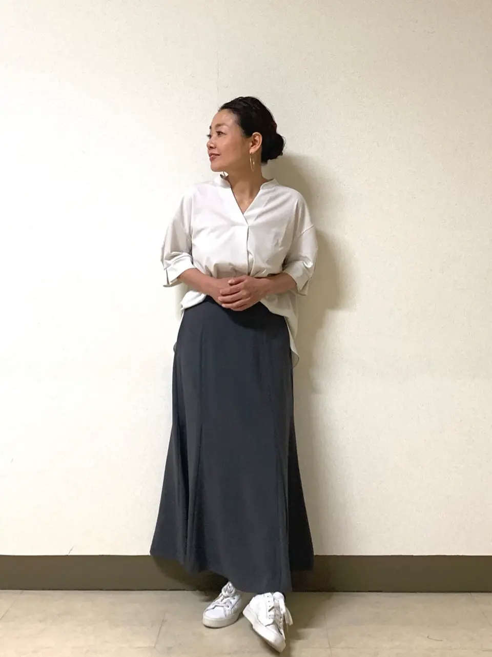 自由区 坂本 コーディネート画像