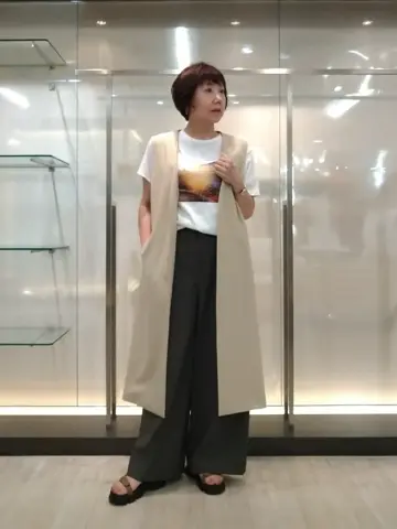 自由区 鶴田 コーディネート画像