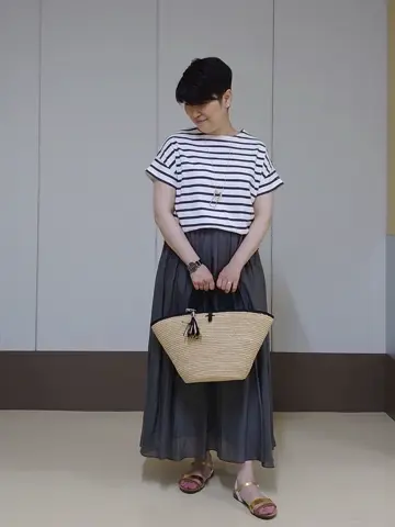 自由区 田中 コーディネート画像