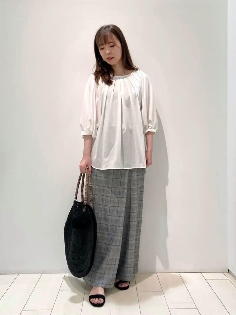  檀 コーディネート画像