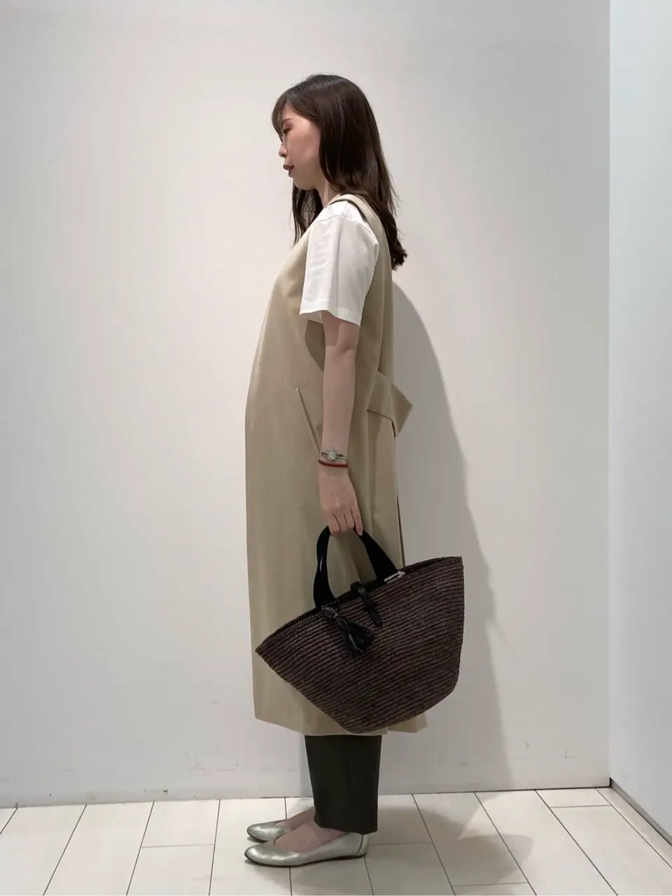 自由区 檀 コーディネート画像