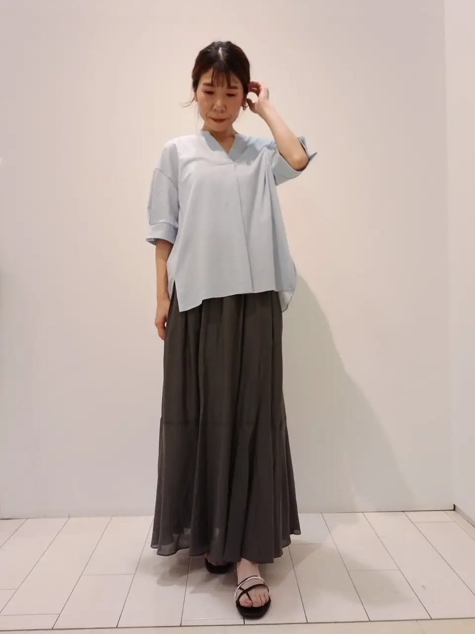 自由区 木場 コーディネート画像