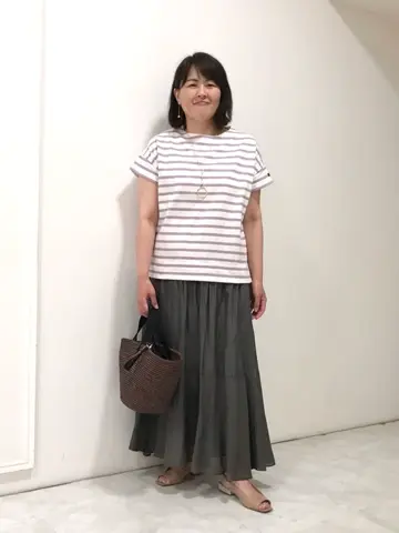 自由区 大野 コーディネート画像