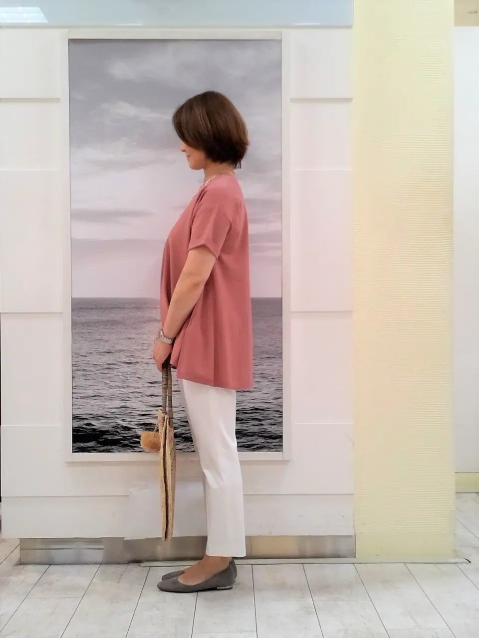 自由区 中鉢 コーディネート画像