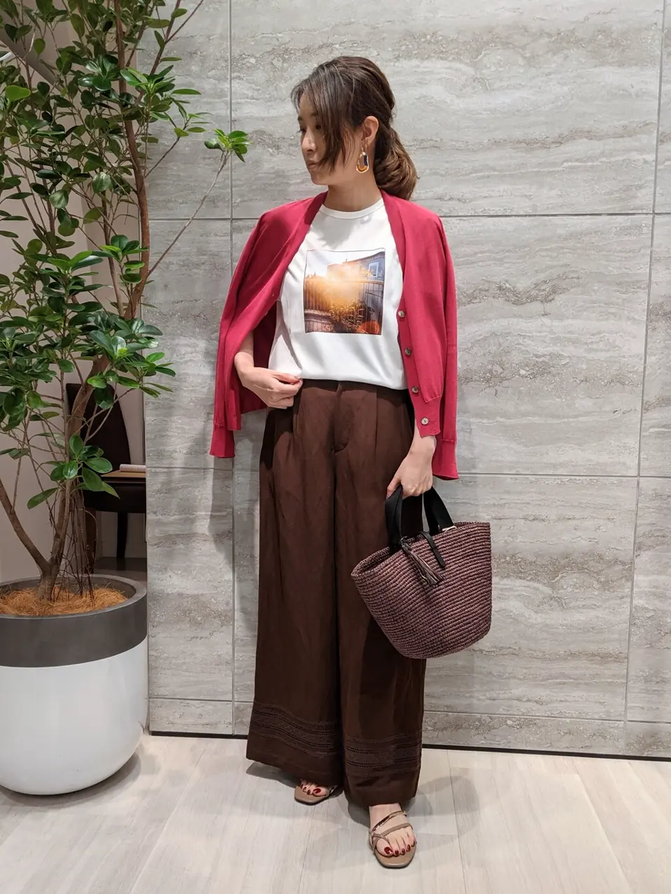 自由区 Nakai コーディネート画像