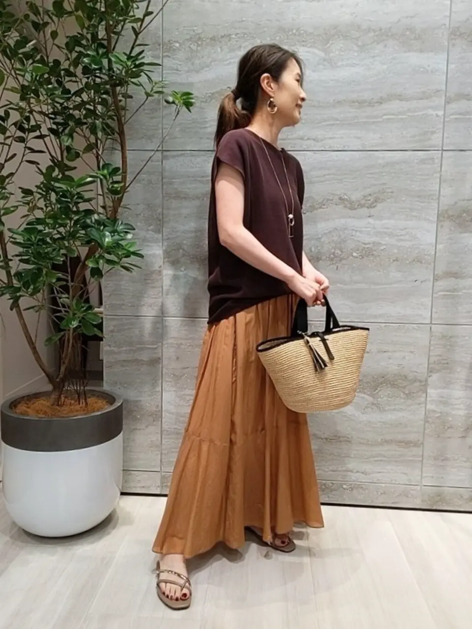 自由区 Nakai コーディネート画像