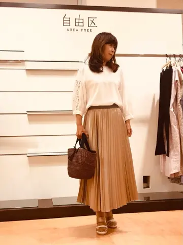 自由区 菊池 コーディネート画像