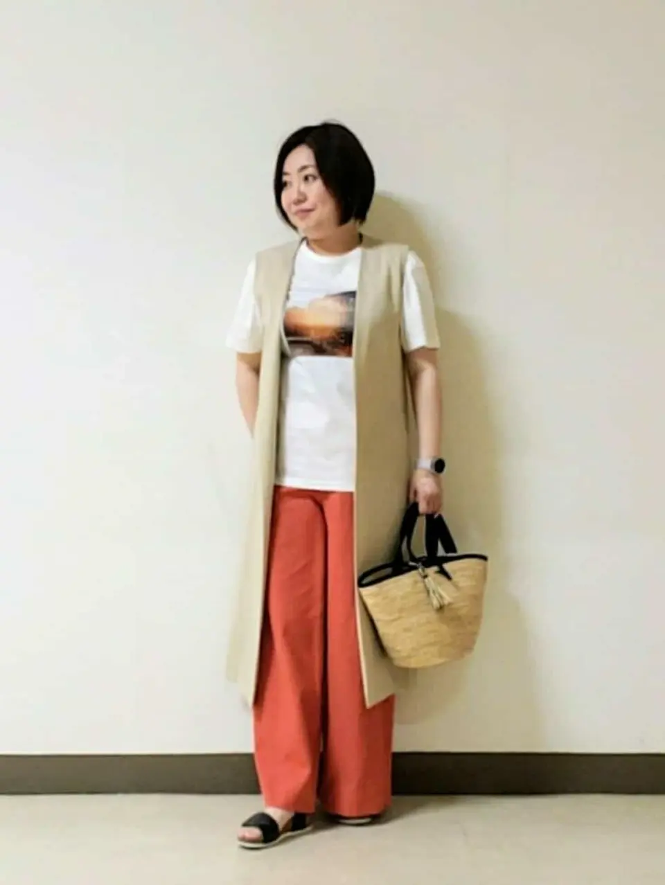 自由区 宇野 コーディネート画像