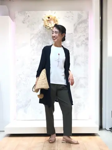 自由区 中尾 コーディネート画像