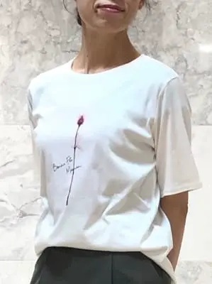 自由区 中尾 コーディネート画像