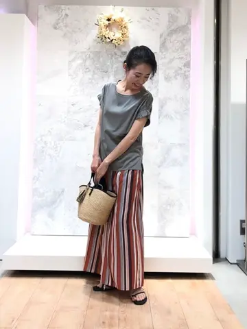 自由区 中尾 コーディネート画像