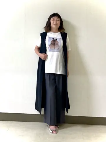 自由区 土居 コーディネート画像