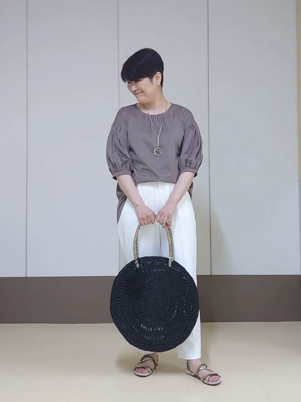 自由区 田中 コーディネート画像