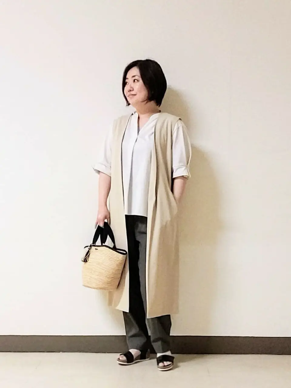 自由区 宇野 コーディネート画像