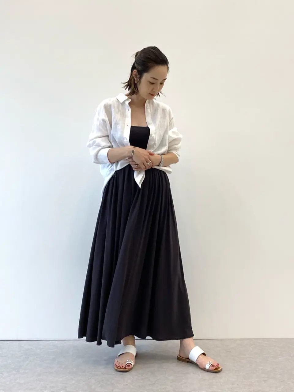 自由区 山田 コーディネート画像