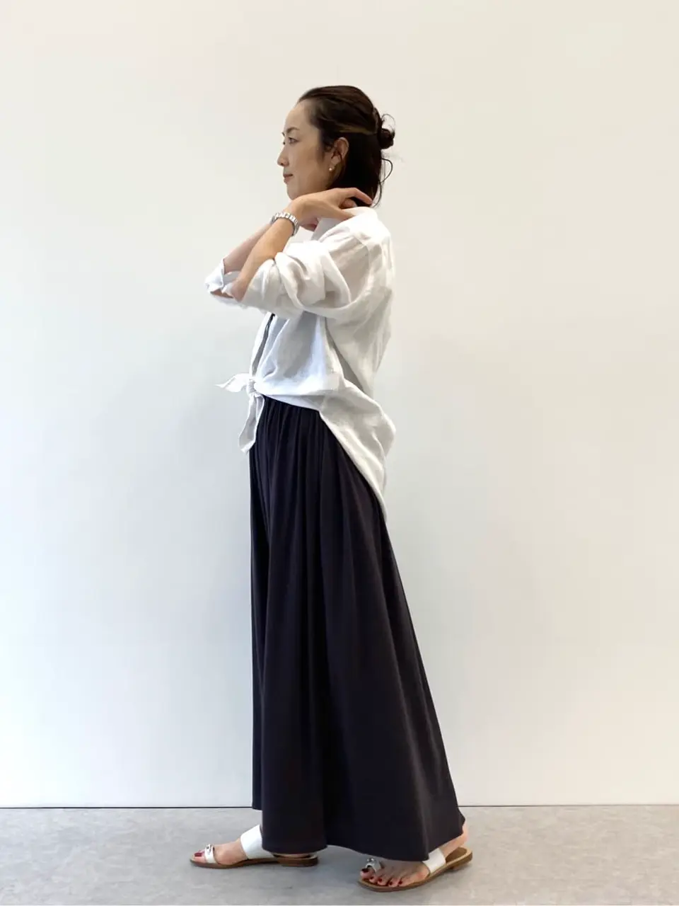 自由区 山田 コーディネート画像