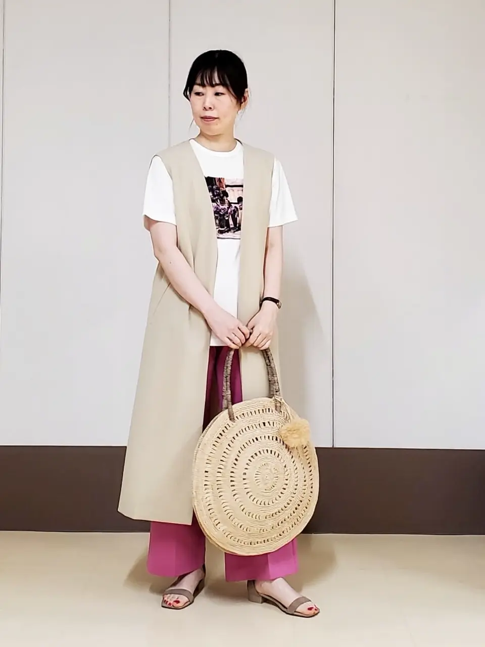 自由区 田辺 コーディネート画像