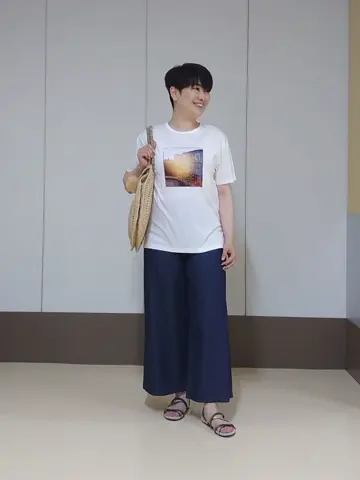 自由区 田中 コーディネート画像