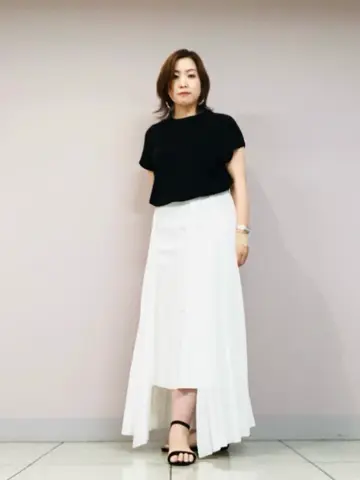 自由区 上島 コーディネート画像