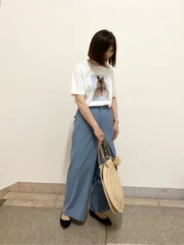 自由区 阿部 コーディネート画像