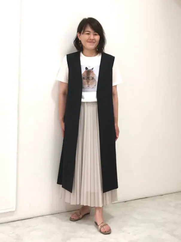 自由区 大野 コーディネート画像