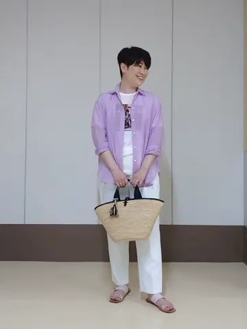 自由区 田中 コーディネート画像