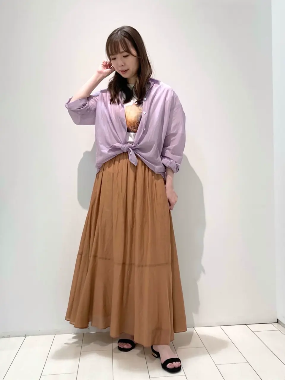  檀 コーディネート画像