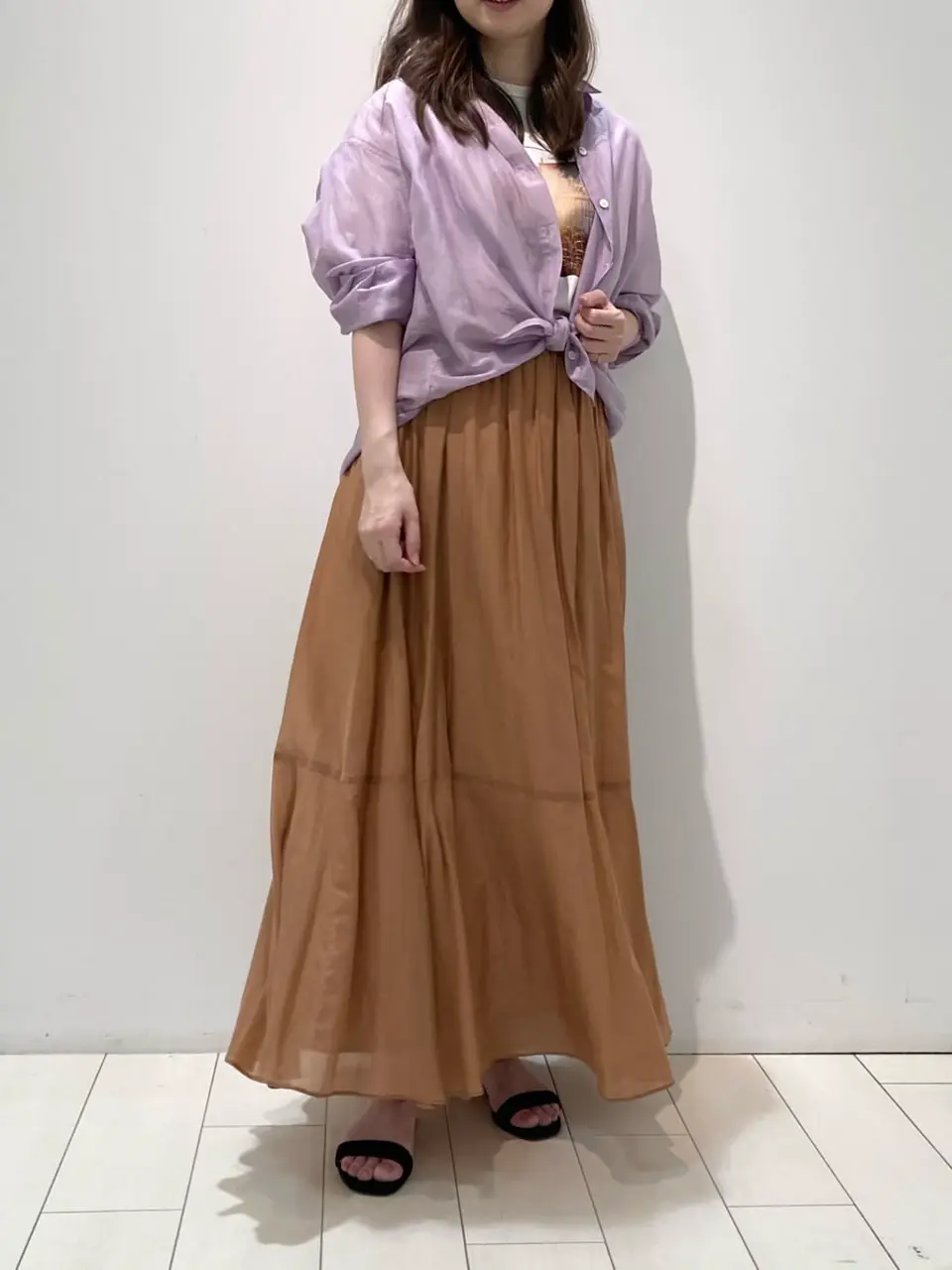 自由区 檀 コーディネート画像