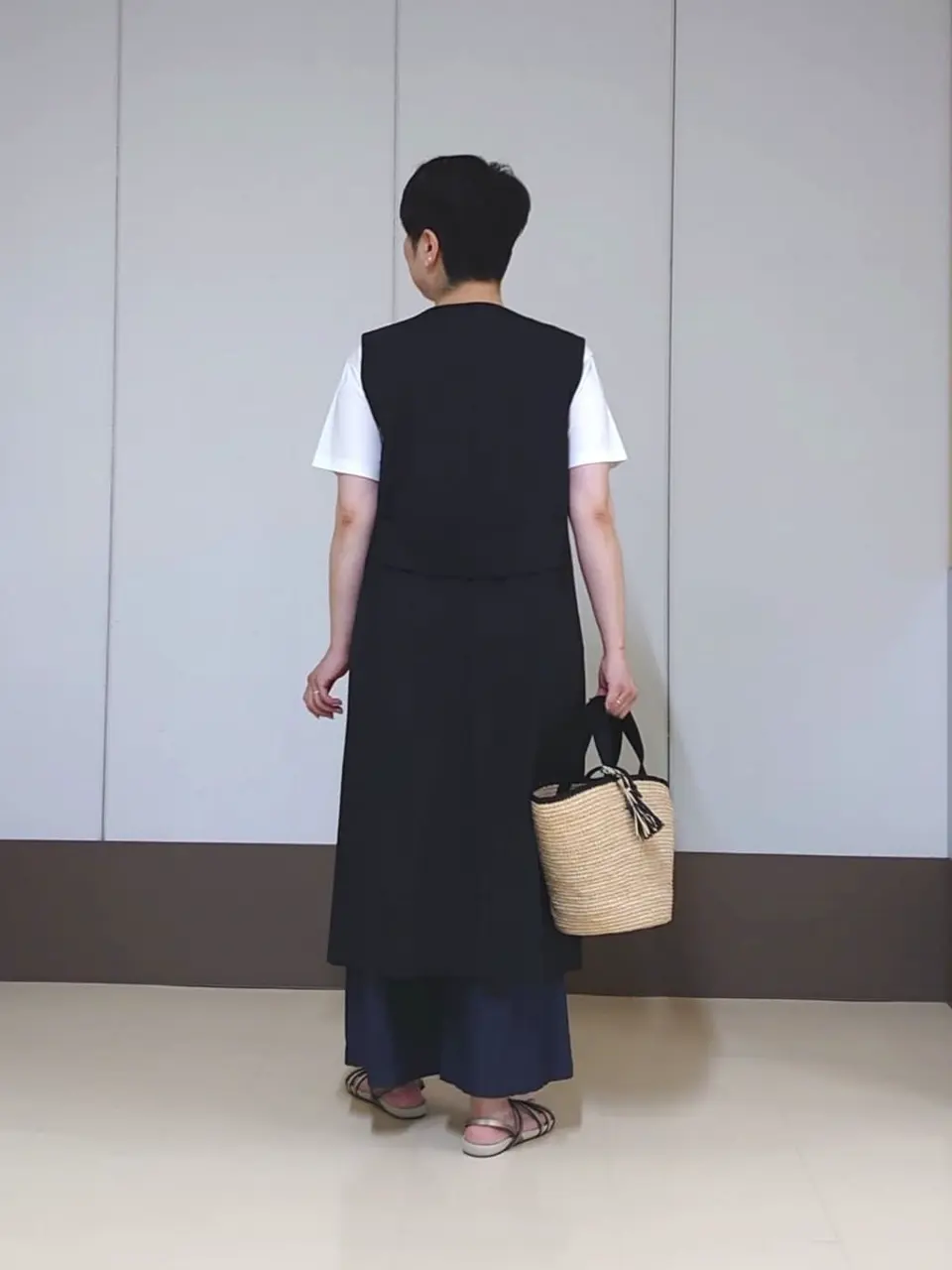 自由区 田中 コーディネート画像