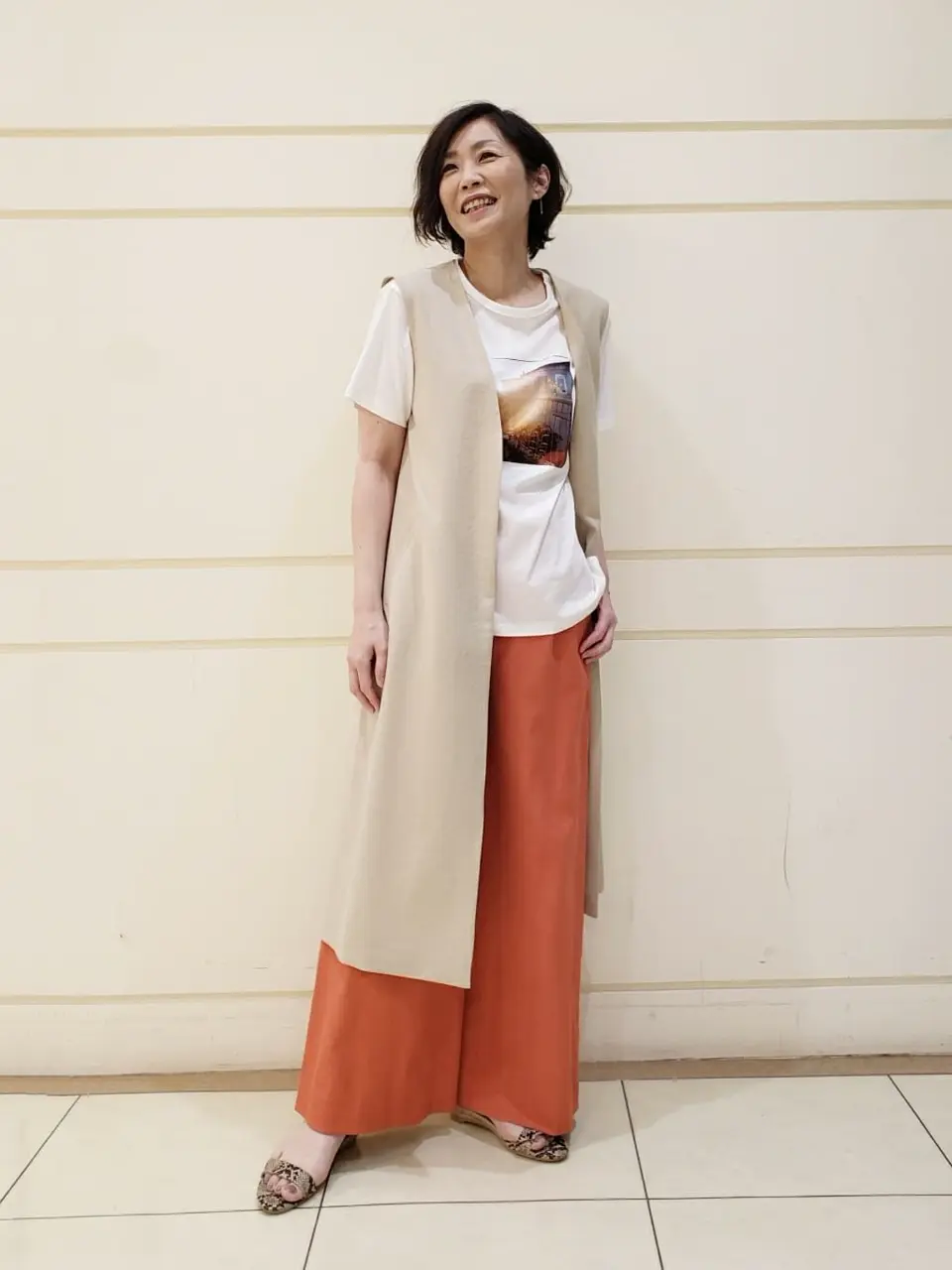 自由区 maruri コーディネート画像