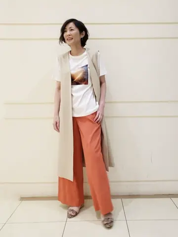 自由区 maruri コーディネート画像