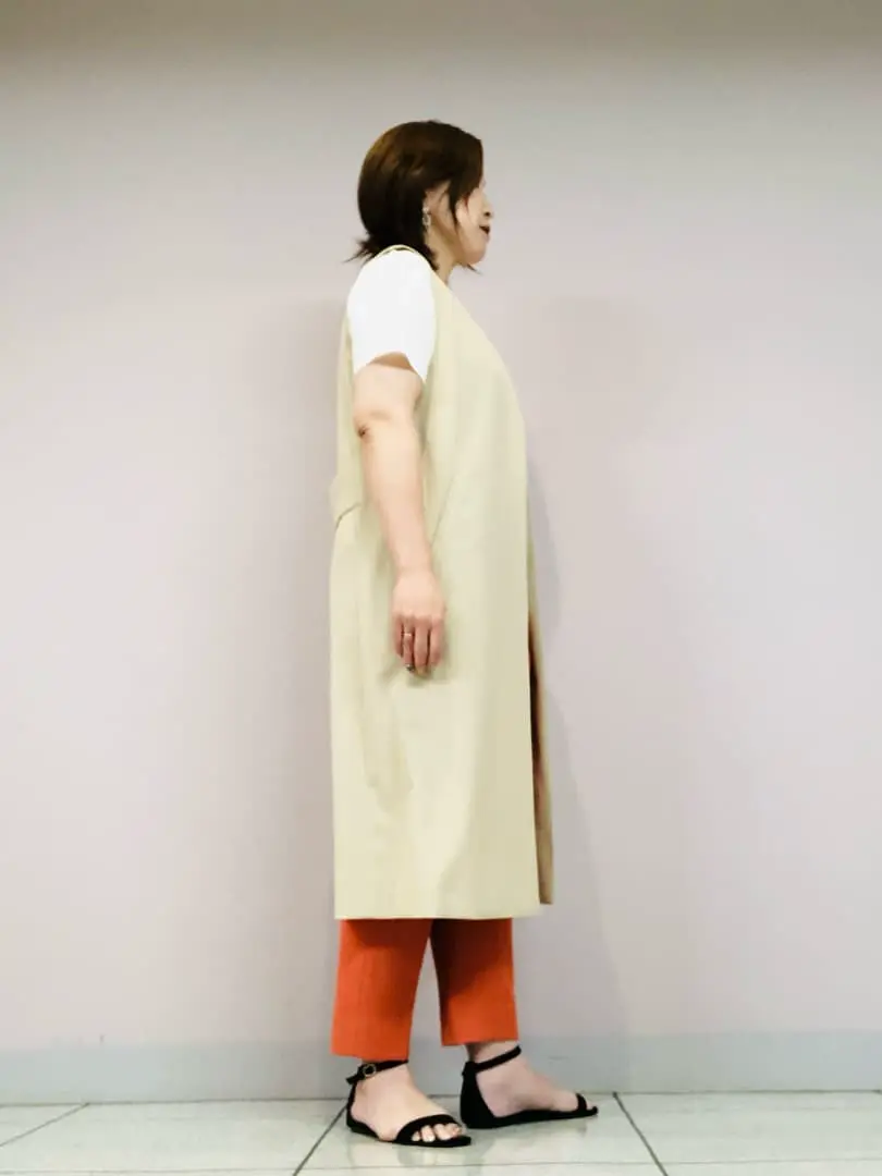 自由区 上島 コーディネート画像