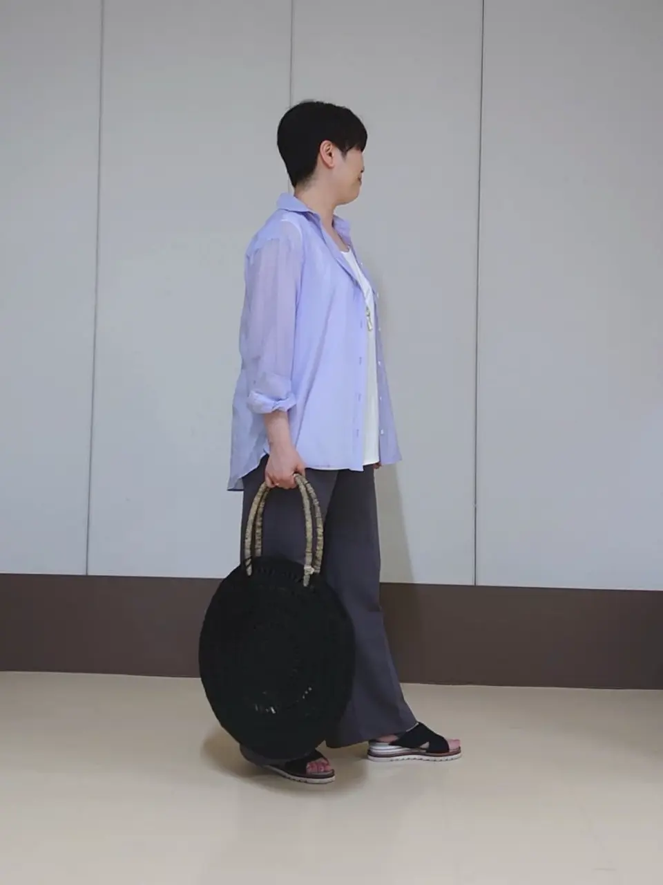 自由区 田中 コーディネート画像