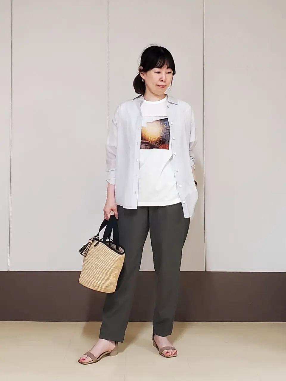 自由区 田辺 コーディネート画像