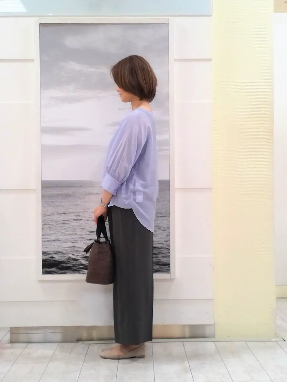 自由区 中鉢 コーディネート画像