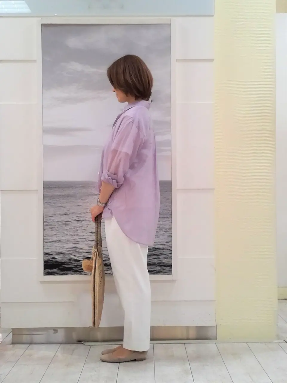 自由区 中鉢 コーディネート画像