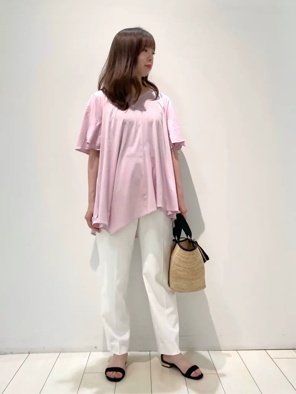  檀 コーディネート画像