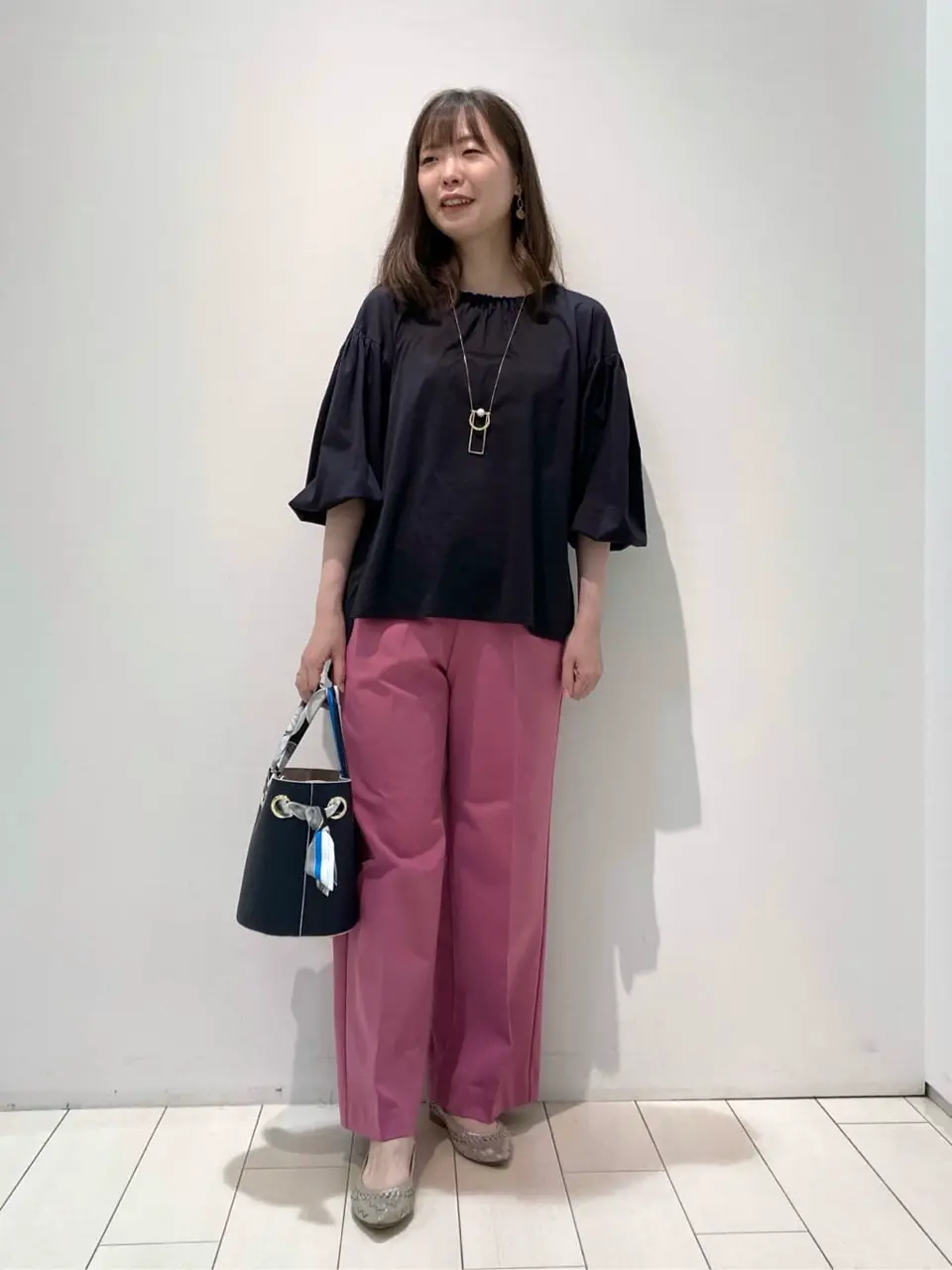  檀 コーディネート画像